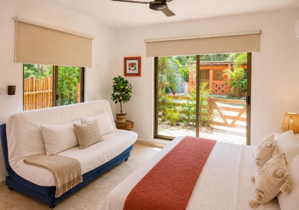 Telchac Puerto Apartment | Apartment with jacuzzi and beach club access