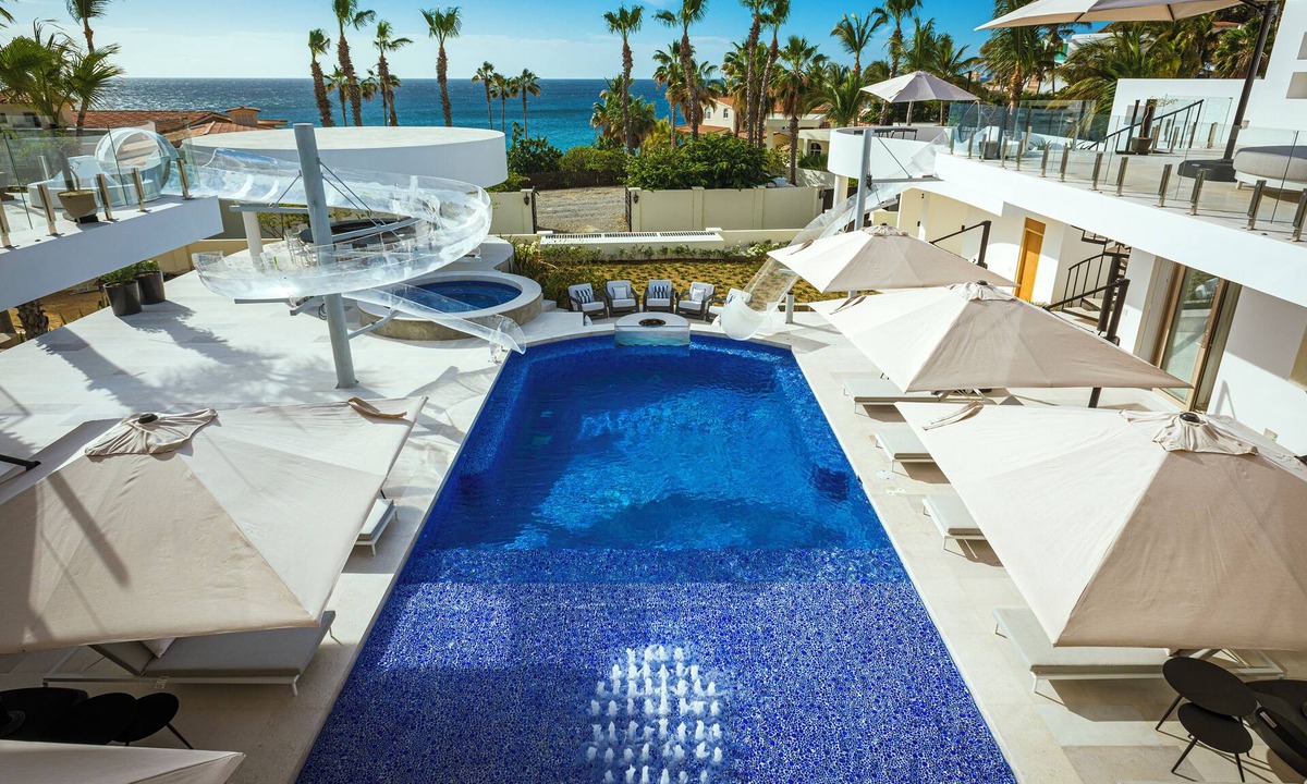 Rancho Cerro Colorado Villa | Casa Aqua Blanca: 7BR Ocean-View Villa, Punta Bella near Palmilla, Pool Slides