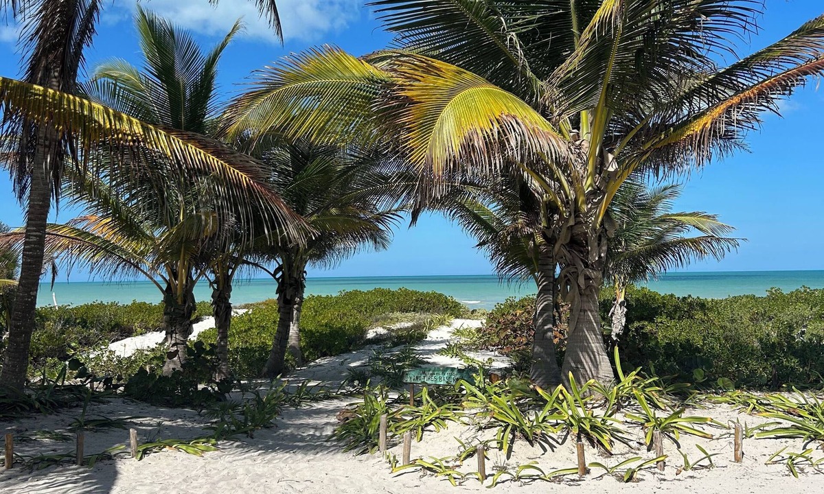 El Cuyo House | Casa Reyna - Beachfront 2-bedroom house with AC in beautiful El Cuyo