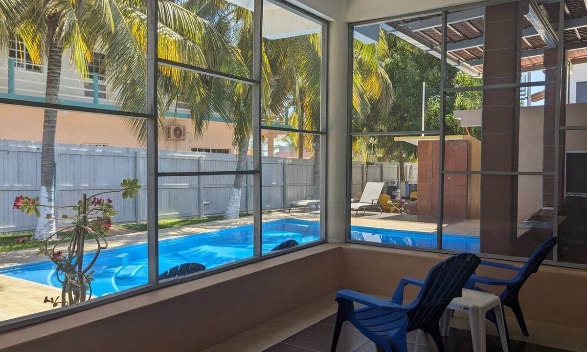 Santa Maria Tonameca Apartment | Cozy Poolside Retreat| AC, WiFi & Near Beach