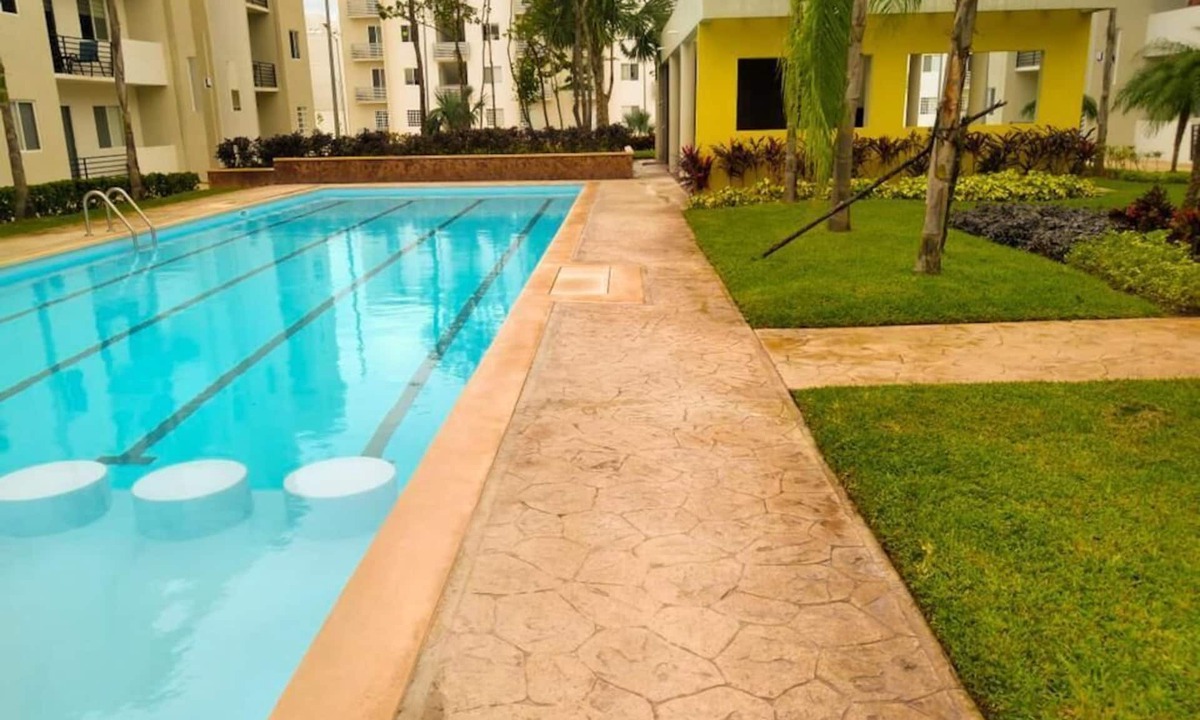 Puerto Juarez Apartment | Departamento con alberca a 12 min de la Playa