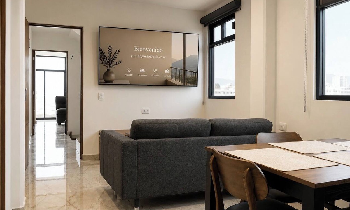 San Martin Texmelucan Apartment | Dept. Central Location | Fast Wi-Fi | 2 Bedrooms | Val'Quirico