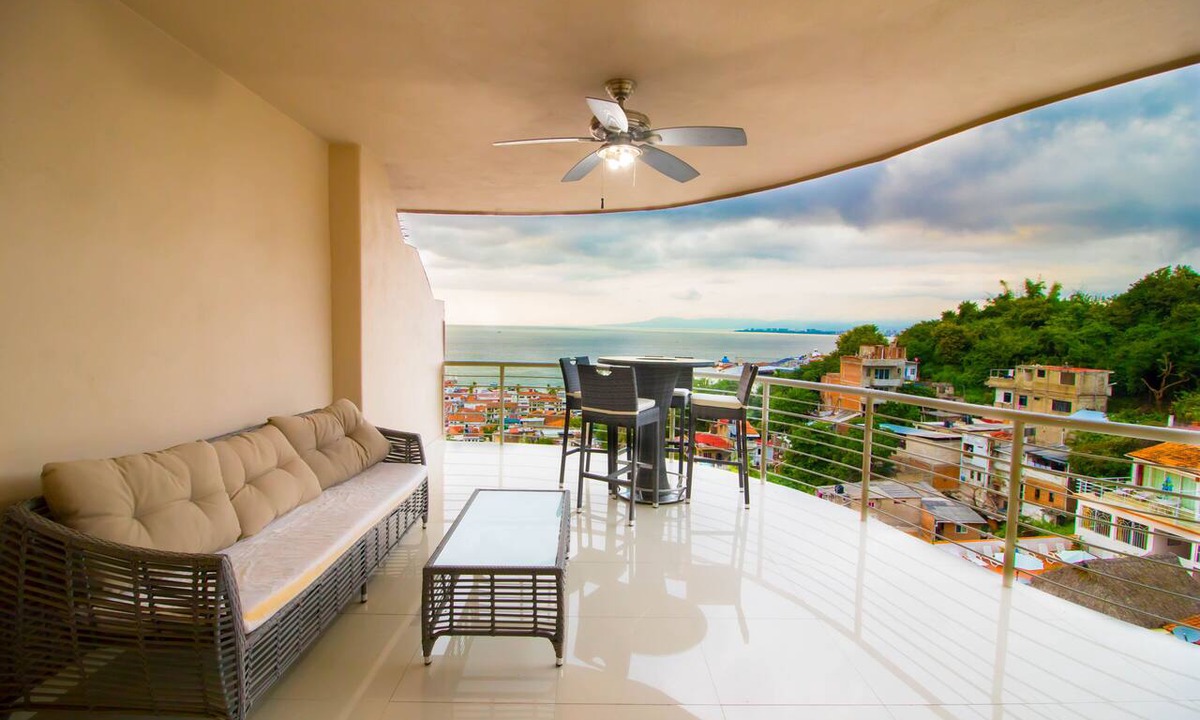 Downtown Puerto Vallarta Apartment | Ocean view from centro hills