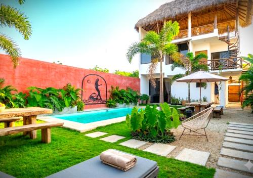 Brisas de Zicatela Villa | Private Pool, Sea view 4 Bd w/big terrace CasaKuu