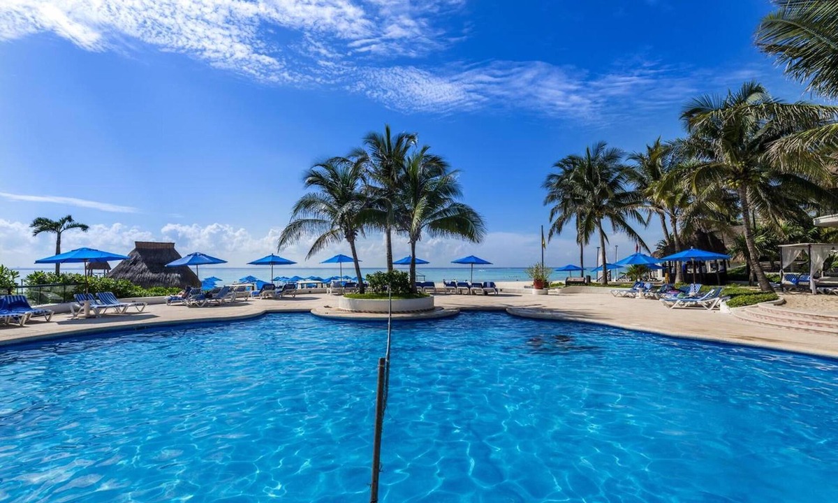 Playacar Villa | Room-sunset Double Room in Stunning Vill