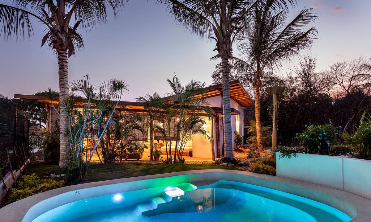 Puerto Escondido House | Secluded 2-bedroom Boho Retreat in Puerto Escondido with Private Pool & Garden
