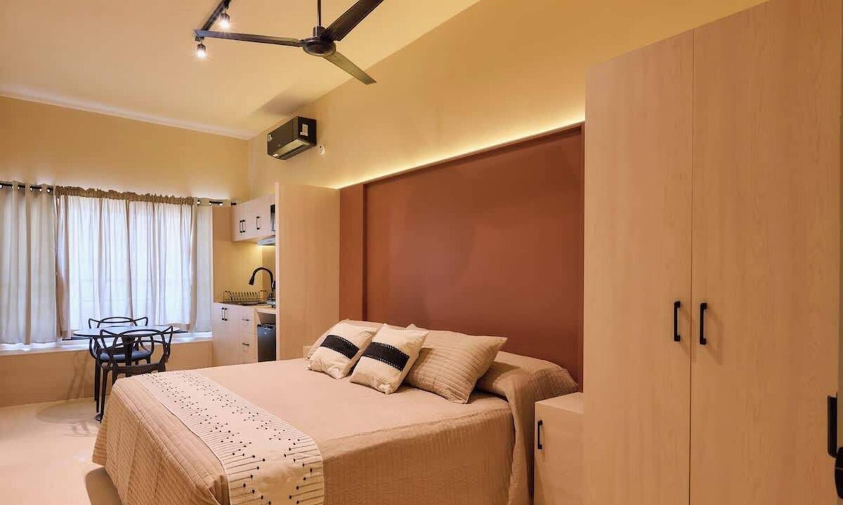 Reforma Apartment | Stylish King Apartment in Oaxaca's Reforma District
