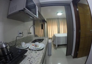 Flat Intermares mar Bello plaza in Cabedelo