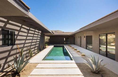 Desert Hot Springs House | Addendum Estate - 2 Pools, Panoramic Views & Luxe Privacy for Groups