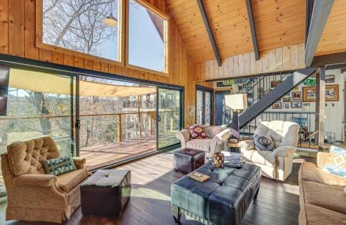 Lake Arrowhead House | Alpine Getaway with Lake Arrowhead Views and Hot Tub