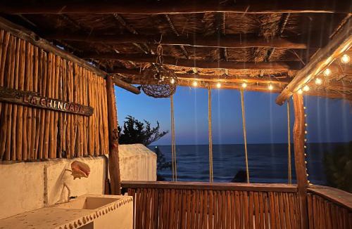 Chuburna Puerto House | Beachfront House with Terrace & Bar, AC, 6 Max