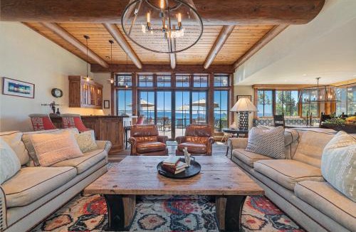 Carnelian Bay House | Beyond the Blue Lakefront Escape by Tahoe Getaways - 7BR with Pier & Hot Tub