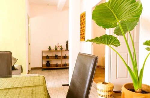 Santa Maria del Tule Apartment | Boho-Chic 2BR Loft with Rich Local Design & Charm