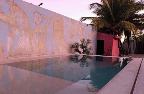 San Crisanto Cabin | Cabaña de Lujo con Alberca, Murales/1 Recamara
