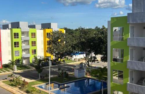 Cancun Apartment | Cancún Cómodo Depto 2 Recámaras con Alberca