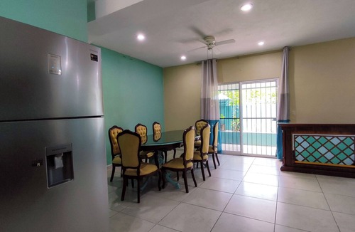 Manzanillo House | Casa Iris - Gated community with pool, Tv, wifi, beach 5 min away, 4 Air 3 baths