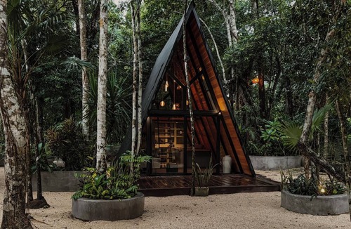 Leona Vicario House | Casa Tattva | Designer jungle villa with a pool and fire pit