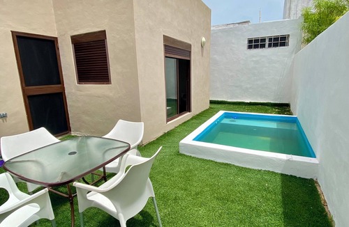 Chicxulub Puerto House | Charming 2-bedroom house with AC and WiFi in gorgeous Chicxulub Beach