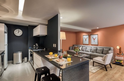 Hipodromo Apartment | Chic Barrio Living in Roma Norte - 2BR & Rooftop