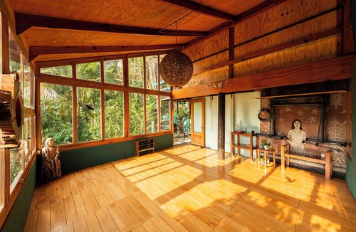 Uruapan Cabin | Cottage at Quinta Magnolia | Riverside Wellness & Nature Retreat, Pet-Friendly
