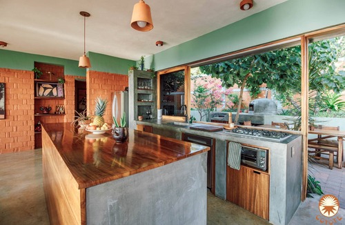 Puerto Angel House | COYOTE - Oceanview 7 Beds. Villa, 2 swimming pools, pool table