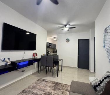 Ciudad Madero Apartment | Departamento Familiar Arrecife Miramar hasta 12 personas
