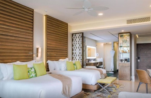 Punta Sam Resort | Garza Blanca Resort & Spa Cancun - Junior Suite Swim Up 2 Queen Beds