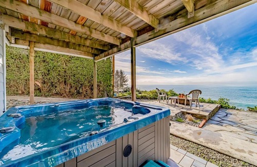 Harbor House | Gorgeous oceanfront estate with amazing views & hot tub - steps to quiet beach