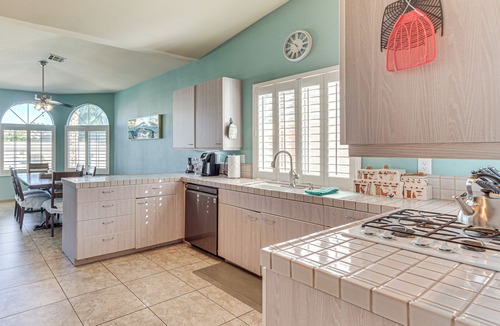 Desert Club Manor House | Heated Pool at 3 BR Home: 5 Mi to Coachella!
