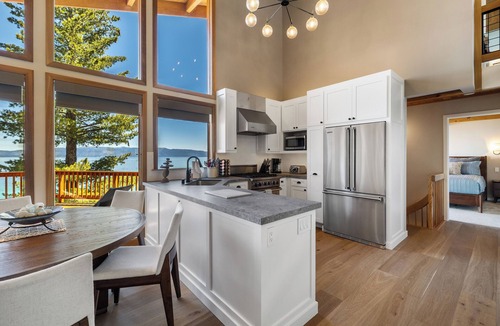 Tahoma House | Heavenly Waters - Luxe Newly Remodeled Tahoe Lakefront Home with Stunning Views and Chef's Kitchen