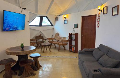 Chuburna Puerto House | House with Pool, Rooftop, Terrace & Bar, AC