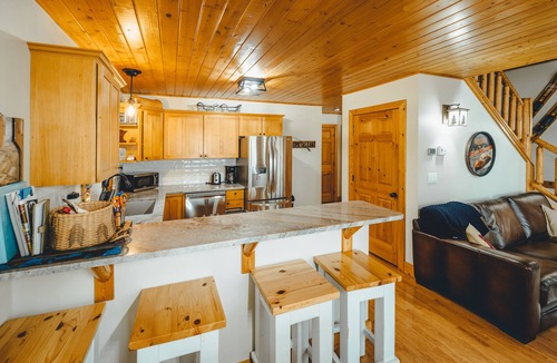 Parkers Prairie Ski Chalet | Lakeside 3-bdrm chalet cabin near Alexandria - minutes from Carlos Creek Winery!