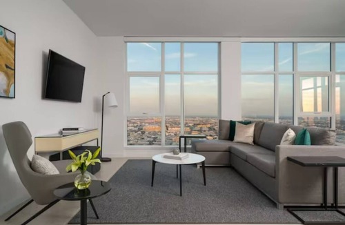 Historic Core Hotel | Level South Hill- A Rare Find In DTLA. Three Bedroom Sky Suite
