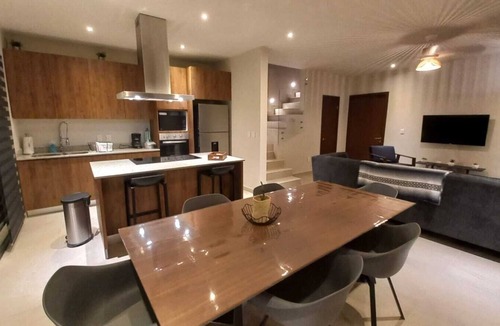 Puerto Juarez Villa | Luxurious villa, 2 swimming pools, 1 gym, quiet location close to the sea