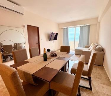 Boca del Rio Apartment | Luxury 2-Bedroom Apartment with amazing view - Infinity Pool and Rooftop in Building