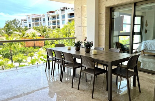 Playa Mujeres Condo | Luxury Family Retreat in La Amada - Steps to Beach & Pools