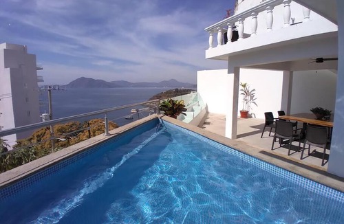 Las Hadas Apartment | Manzanillo Private Plunge Pool Ocean Views