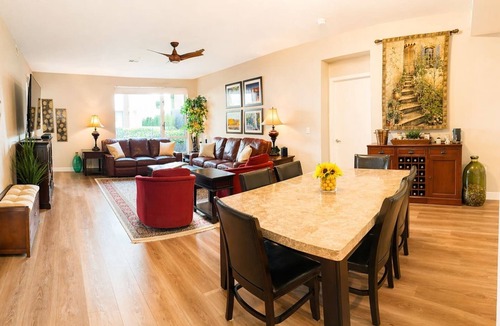 Walnut Creek Apartment | Midterm rental Luxury Walnut Creek condo BART walk