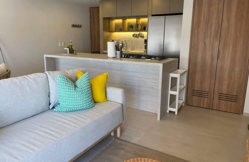 Zapopan Apartment | Modern retreat: warm design, great view, and comfortable
