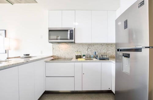 Monterrey Apartment | ¡Moderno y Amplio!/Gym/5 personas