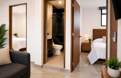 San Martin Texmelucan Apartment | Departamento Céntrico WiFi Rápido 2 Hab Val Quirico