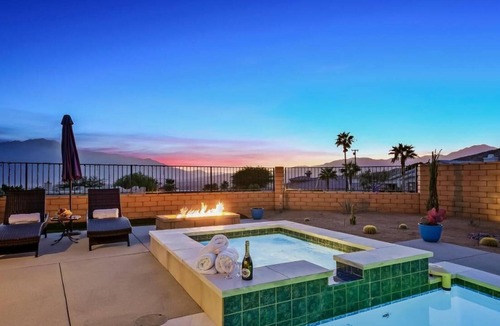 Desert Hot Springs House | NEW HOME SPECIALS|Amenities|Pool|Fire pit