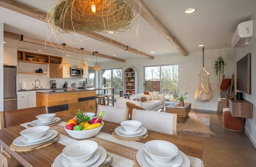 Joshua Tree Highlands Villa | O&H|Pool|Pickleball|Sauna|Spa|Firepit|ColdPlunge|Bocce|Golf|Arcade|PingPong|BBQ