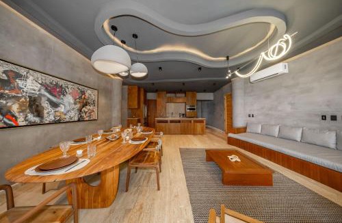 Tulsayab Apartment | Oceanfront luxury 3BR in Tankah with Private Beach