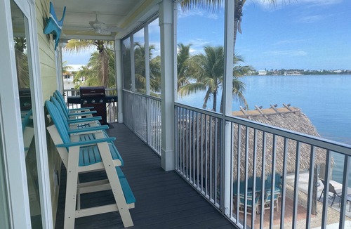 Little Venice House | Oceanfront, Pool, Tiki, Amazing Views, Near Vaca, Great Dockage, Kayaks, Bikes