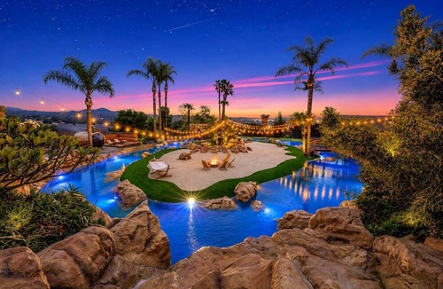 Valley Center Villa | Paradise Hills | A Lazy River Resort Estate
