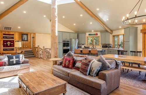 Upper Moonridge Ski Chalet | Private 40-Acre Estate with Hot Tub and Lake Views