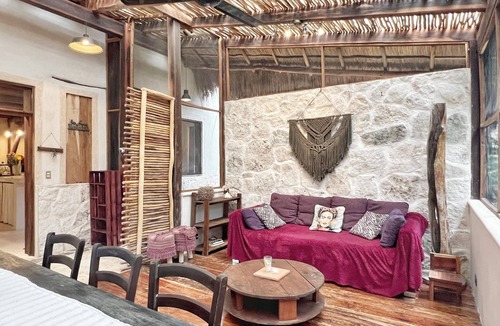 Francisco Uh May Cabin | Private Jungle Eco-Lodge Near Tulum - Yoga Shala, Pool, 3BR