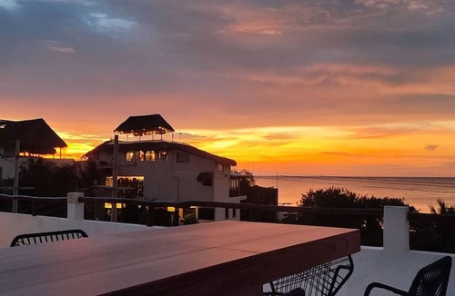 Isla Holbox Apartment | Private Rooftop, Sea Views, Full Kitchen, PH