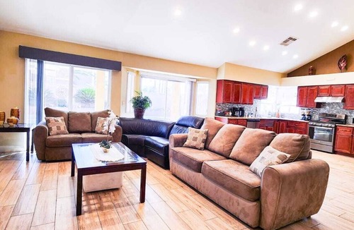 North Las Vegas House | Private Vegas Villa with Pool & Spa Perfect for a European Escape